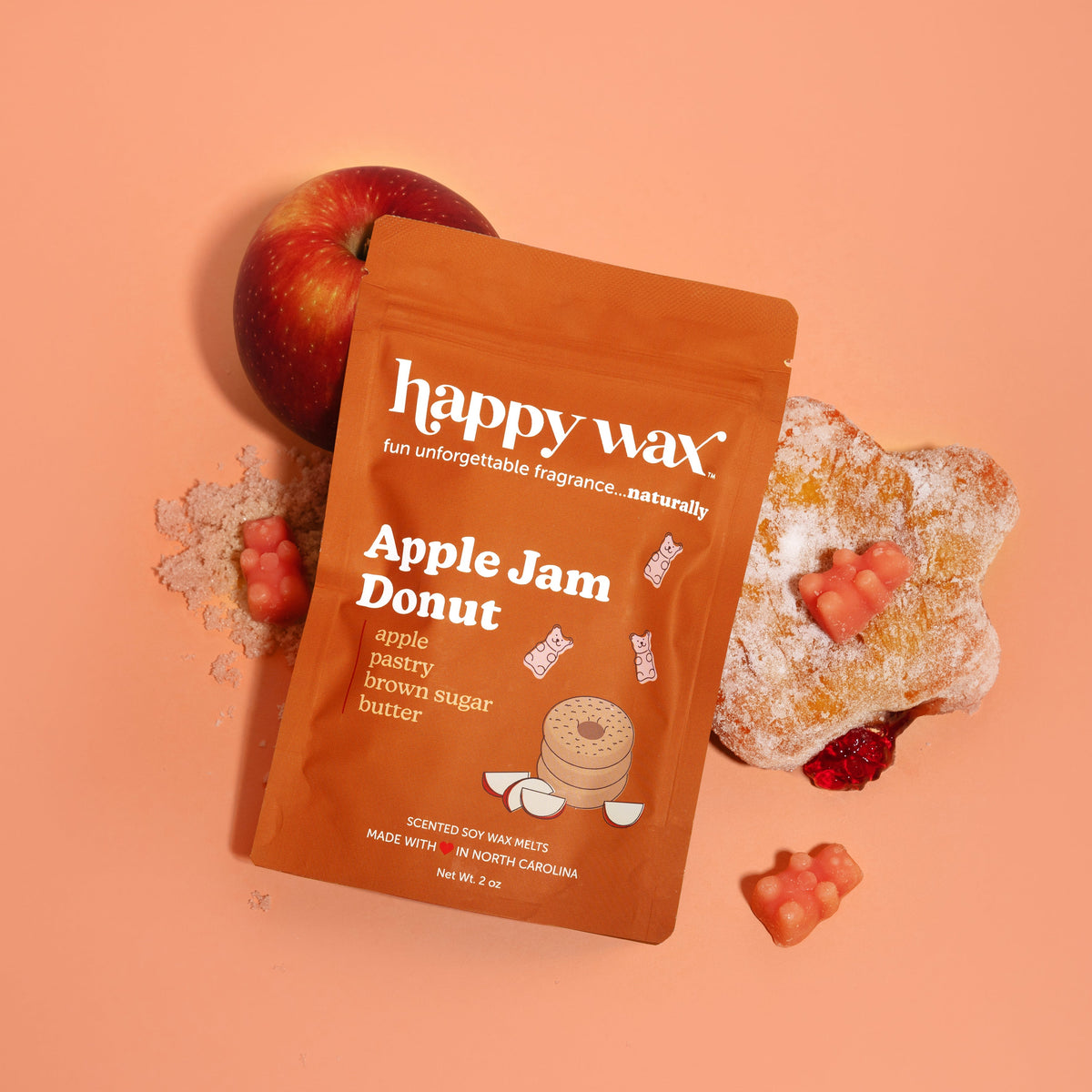 Apple Jam Donut Wax Melts