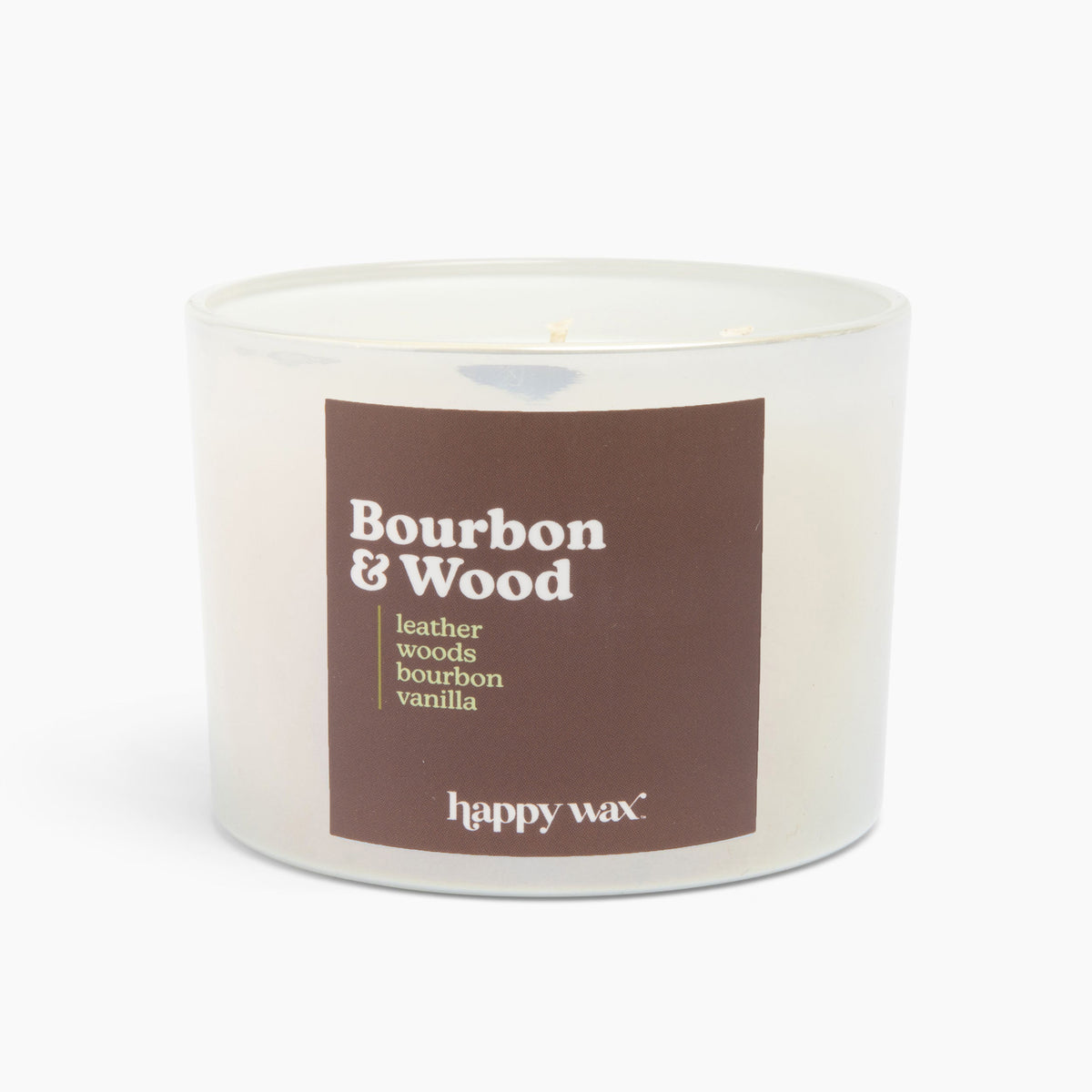 Bourbon & Wood Three Wick Candle