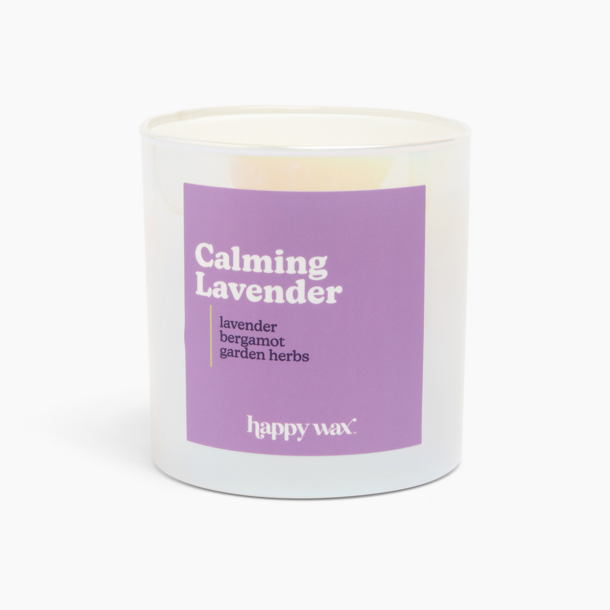 Calming Lavender Single Wick Candle