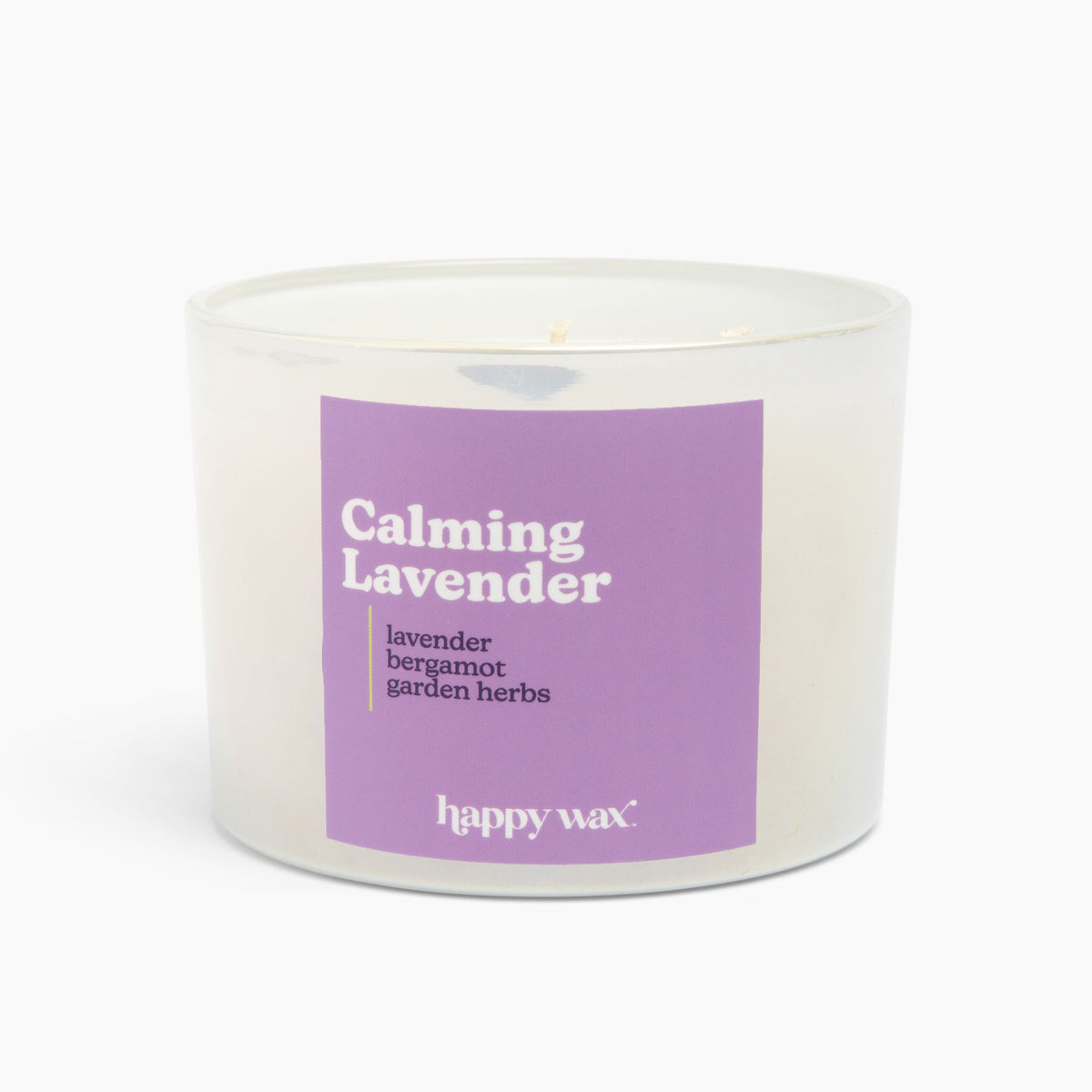 Calming Lavender Three Wick Candle