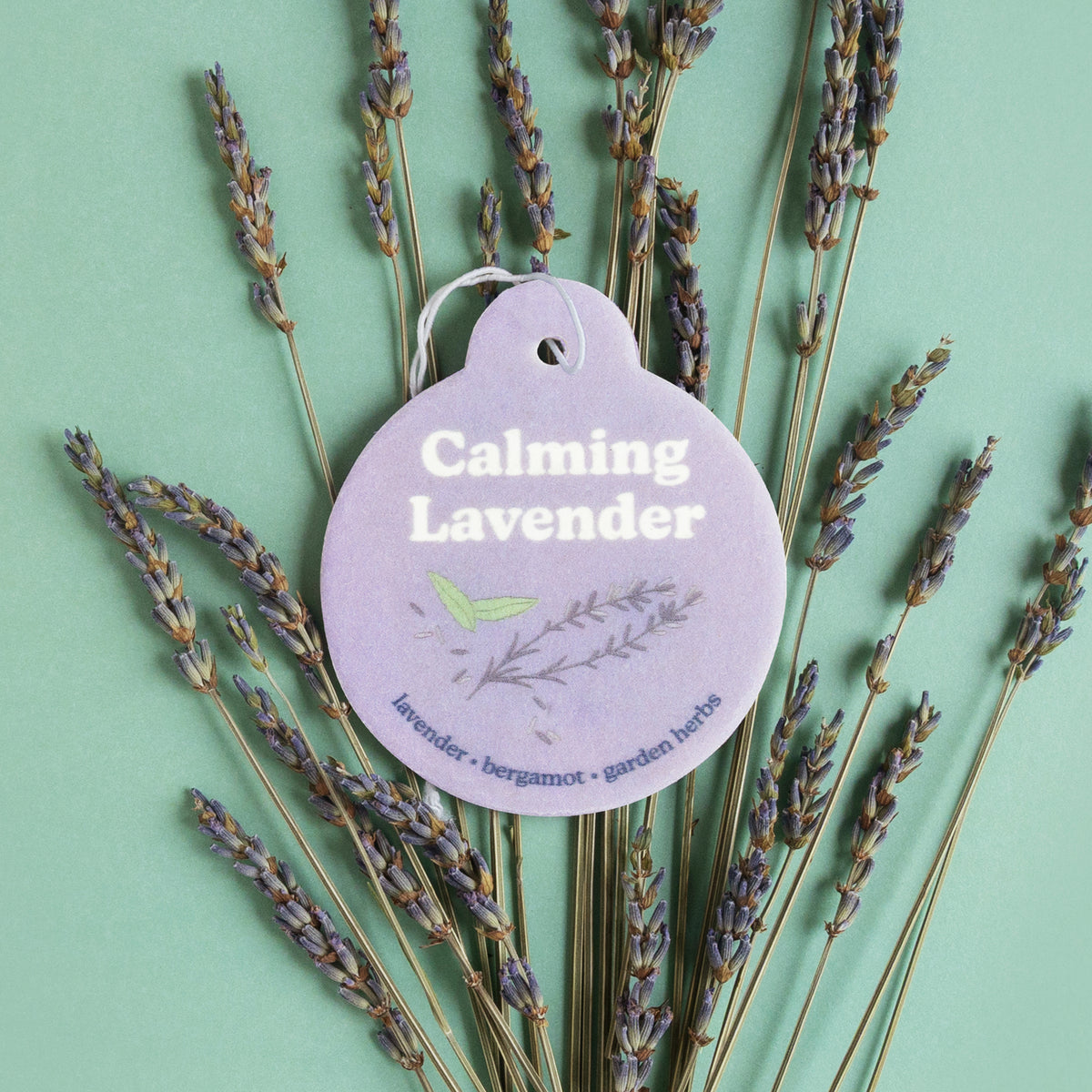 Calming Lavender Car Charms 4-Pack