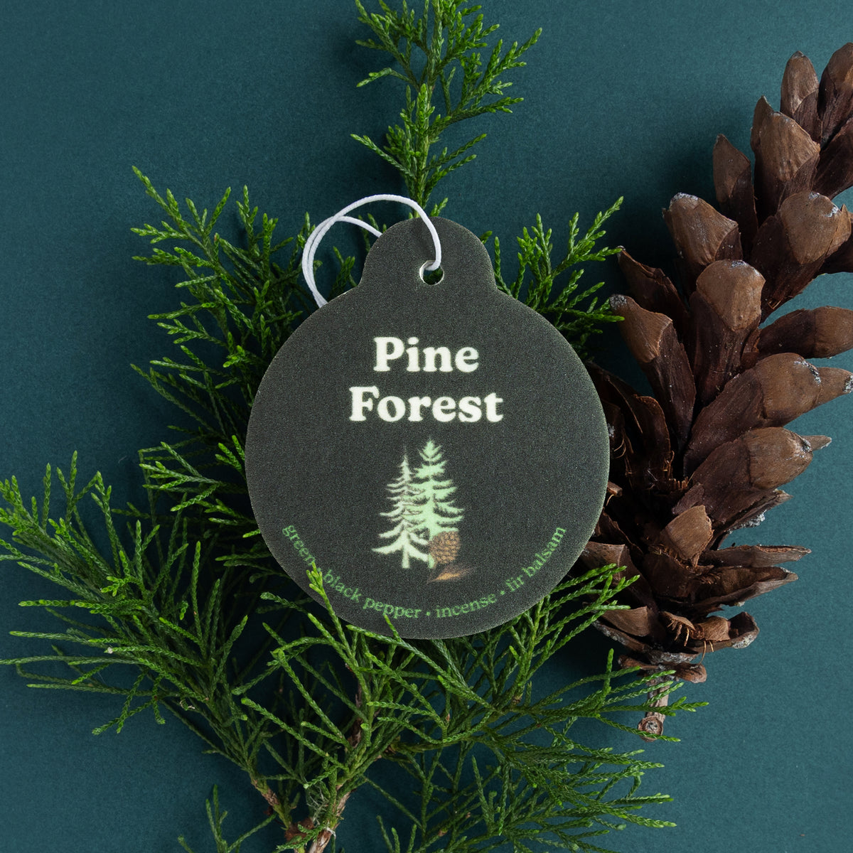 Pine Forest Car Charms 4-Pack
