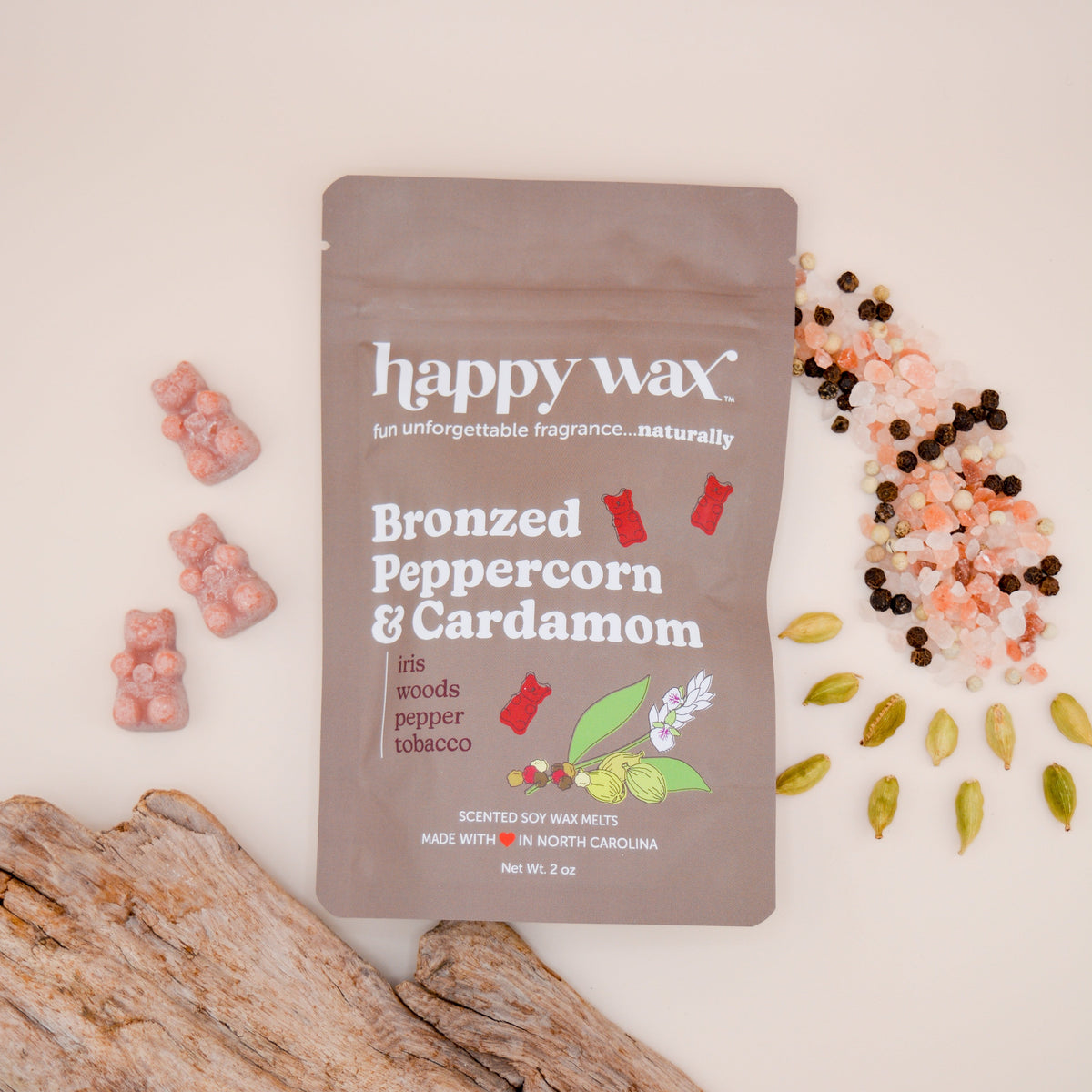 Bronzed Peppercorn & Cardamom Wax Melts