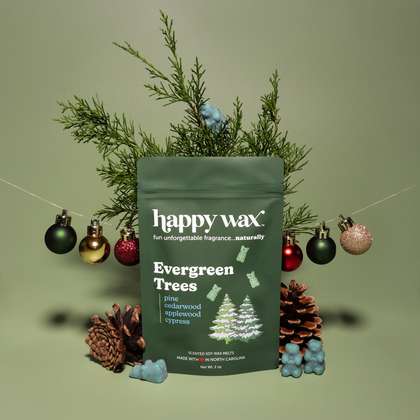 Evergreen Trees Wax Melts