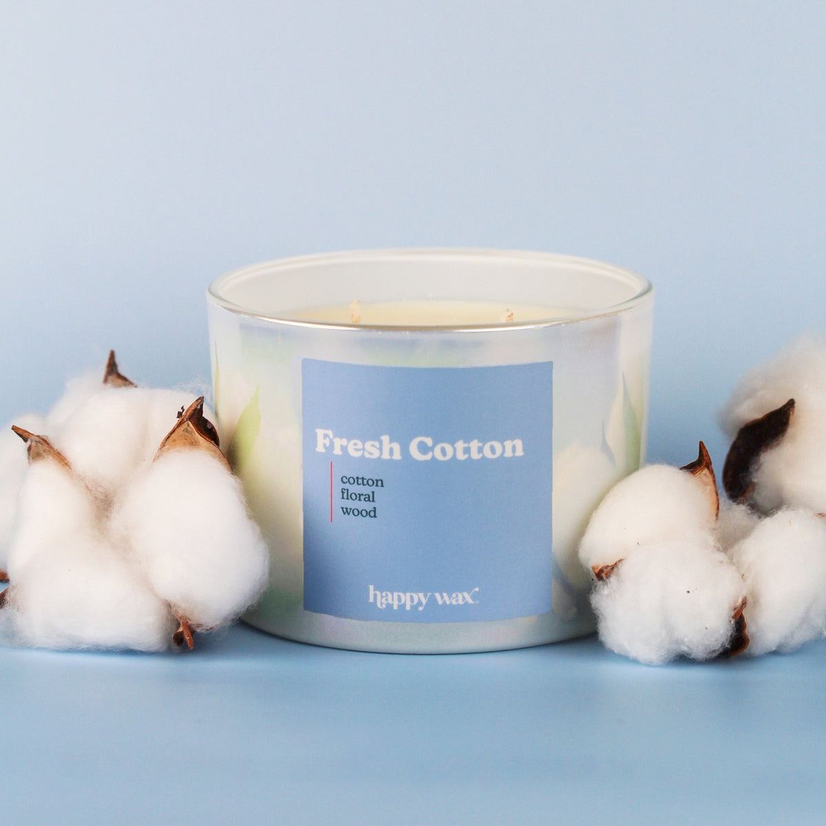 Fresh Cotton Three Wick Candle