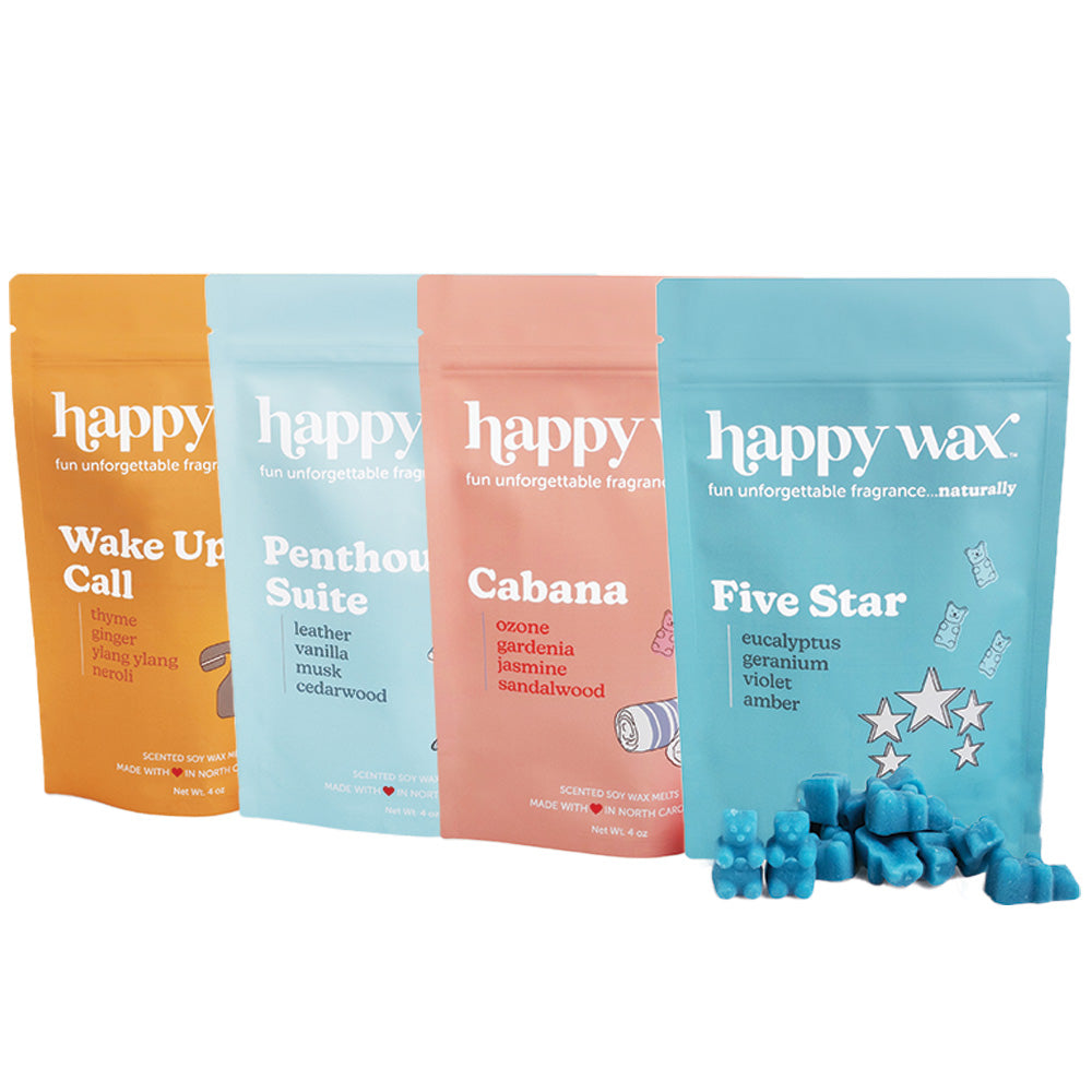 Hotel Collection 4-Pack - Happy Wax®