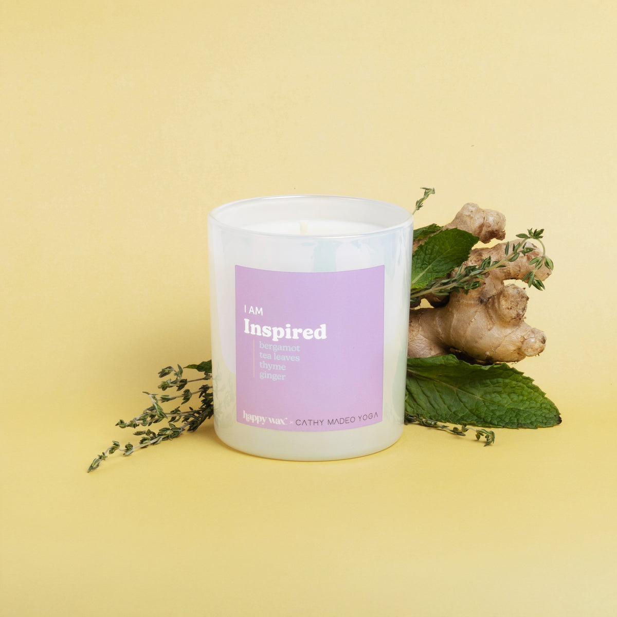 I am Inspired Single Wick Candle