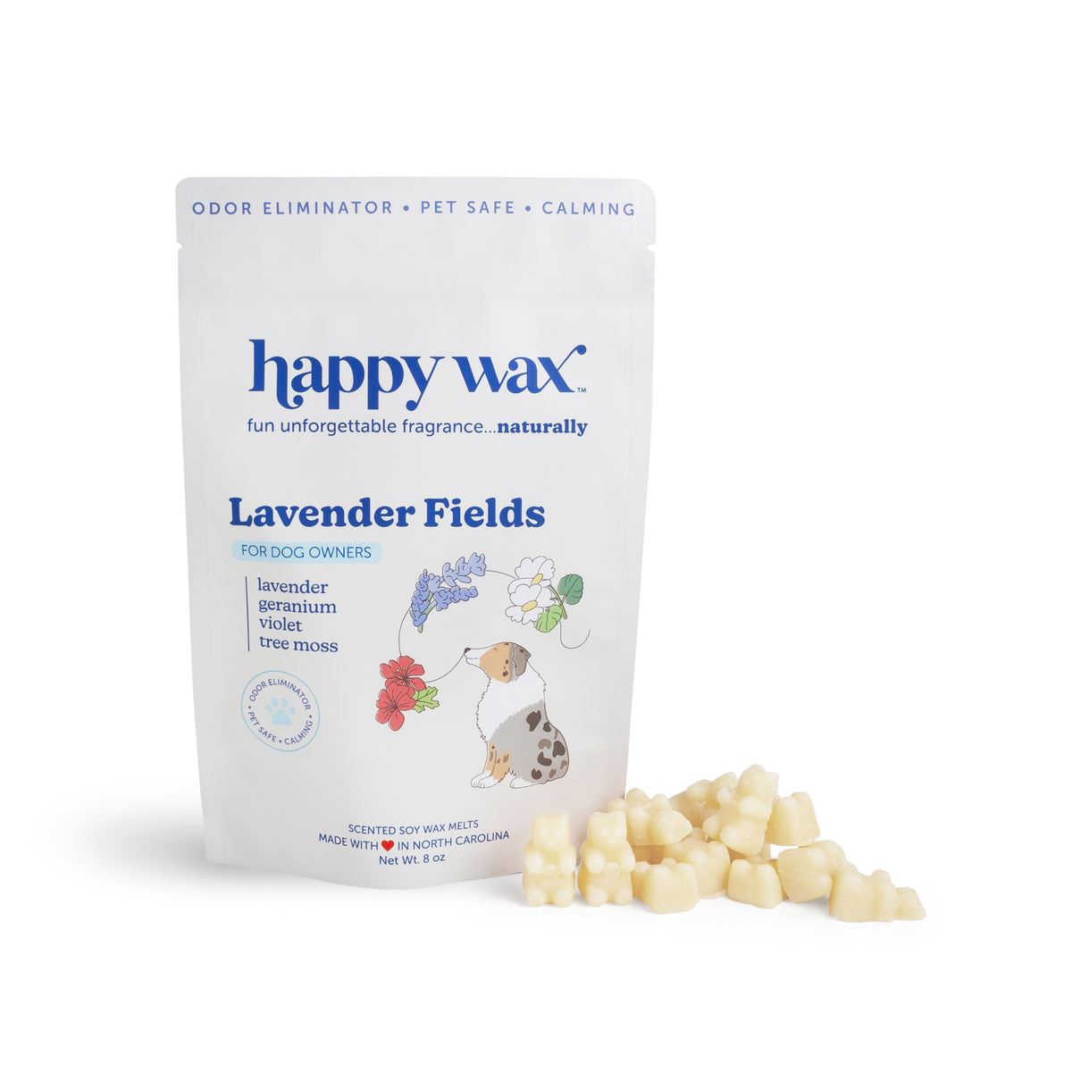 Lavender Fields Pet Wax Melts for Dog Owners