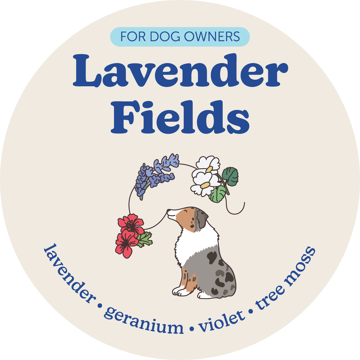 Lavender Fields Pet Wax Melts for Dog Owners