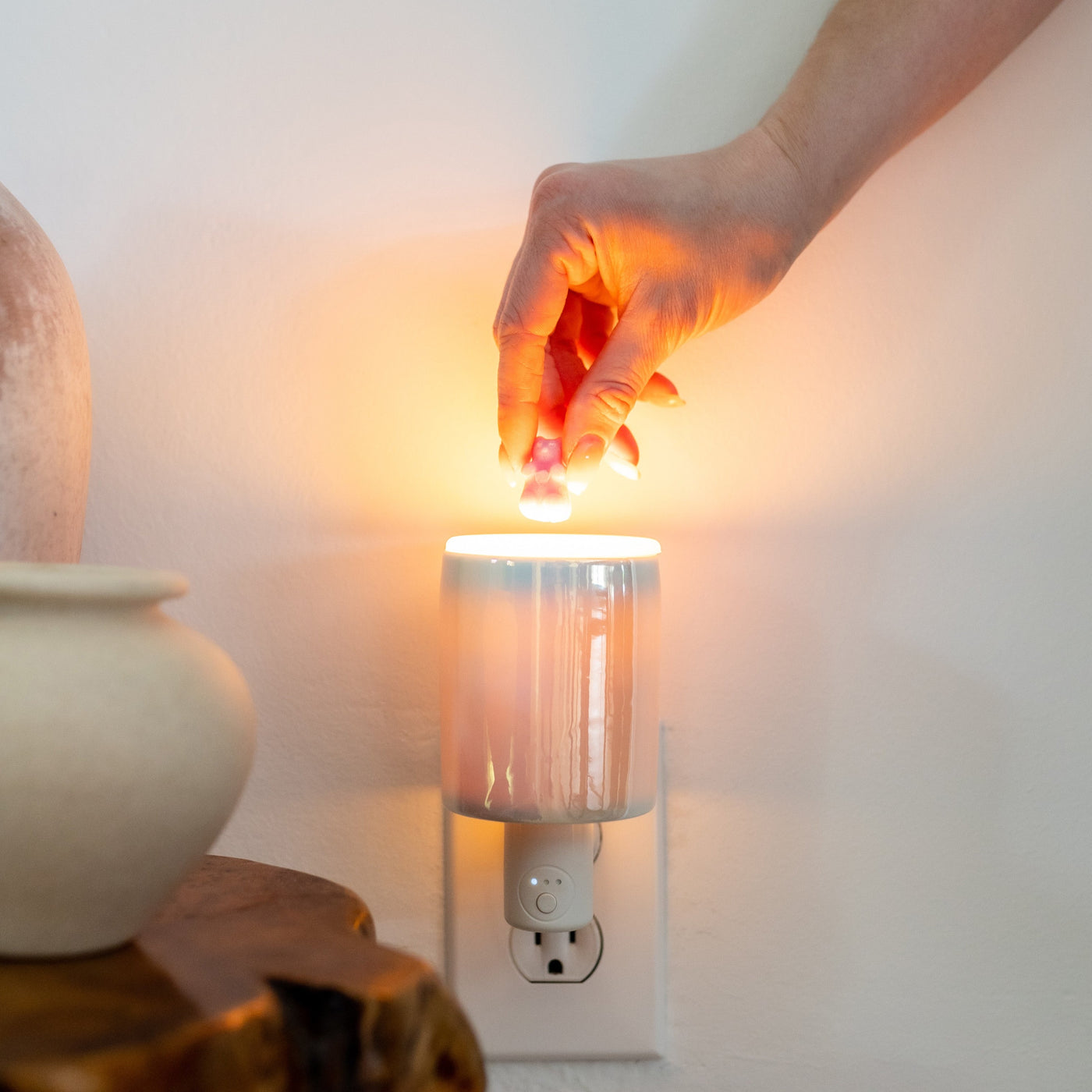 Iridescent Outlet Timer Wax Warmers