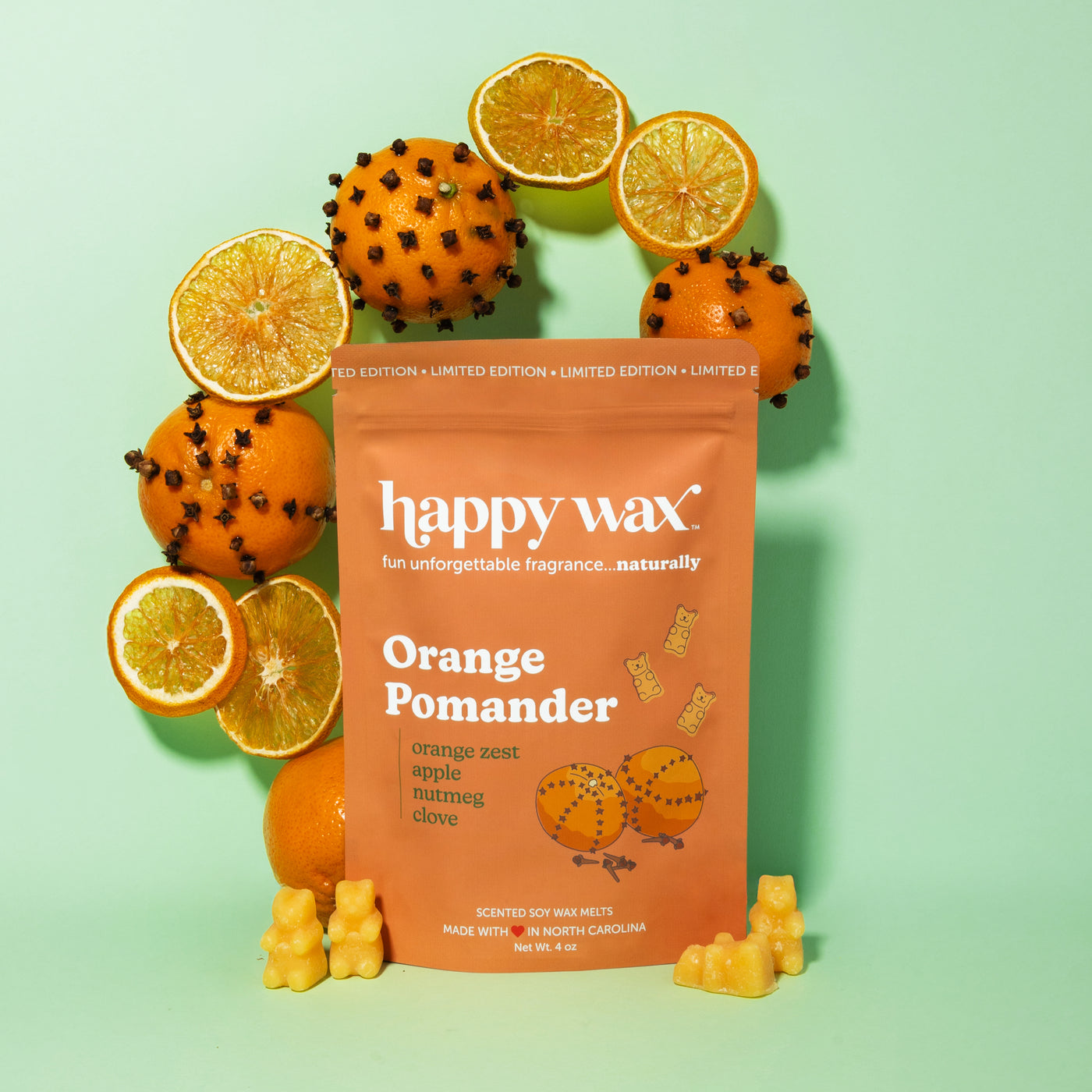 Orange Pomander Wax Melts