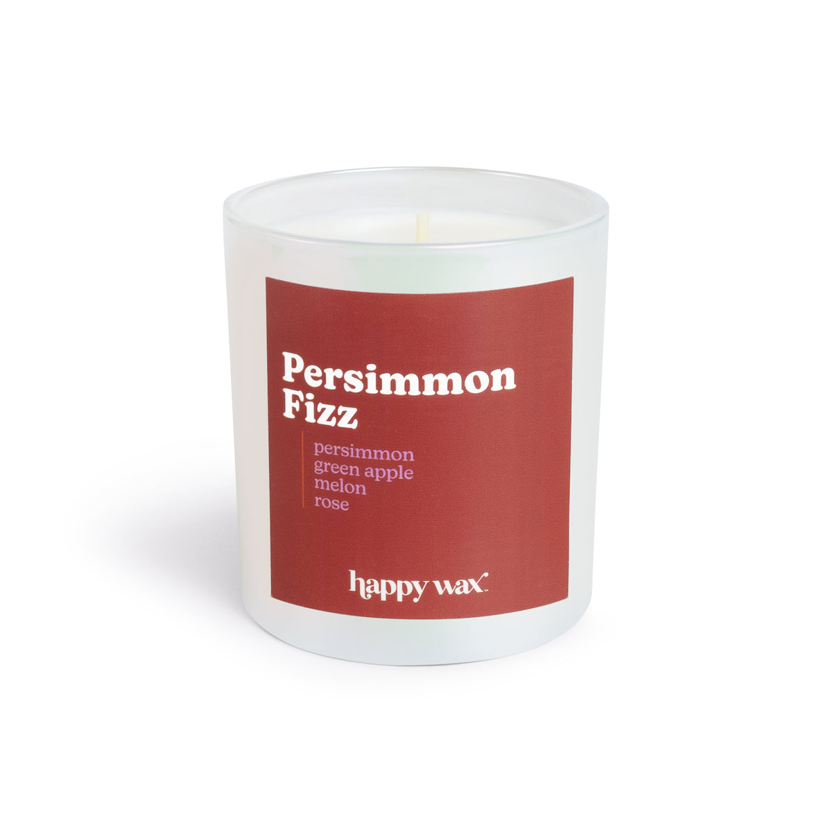 Persimmon Fizz Single Wick Candle