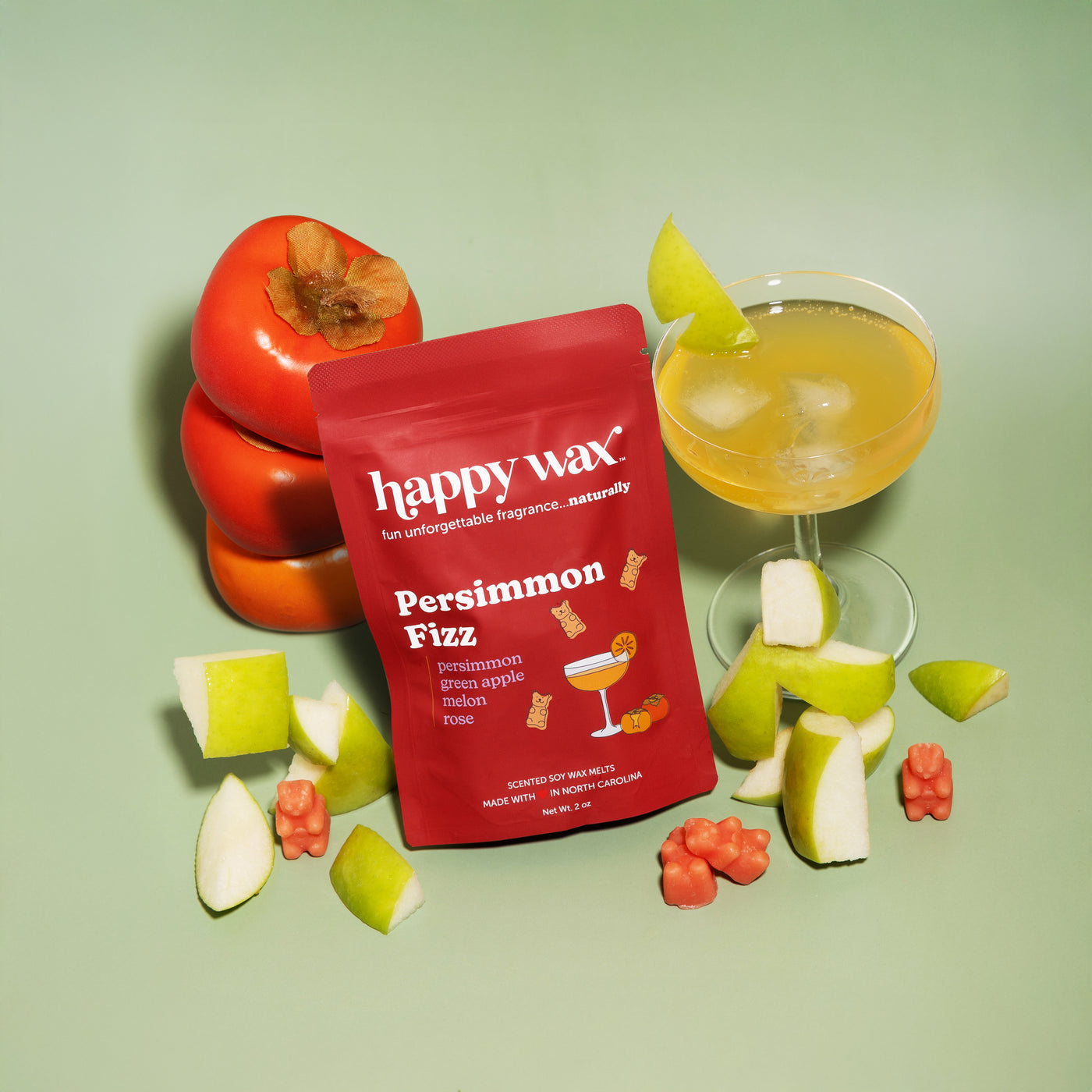 Persimmon Fizz Wax Melts