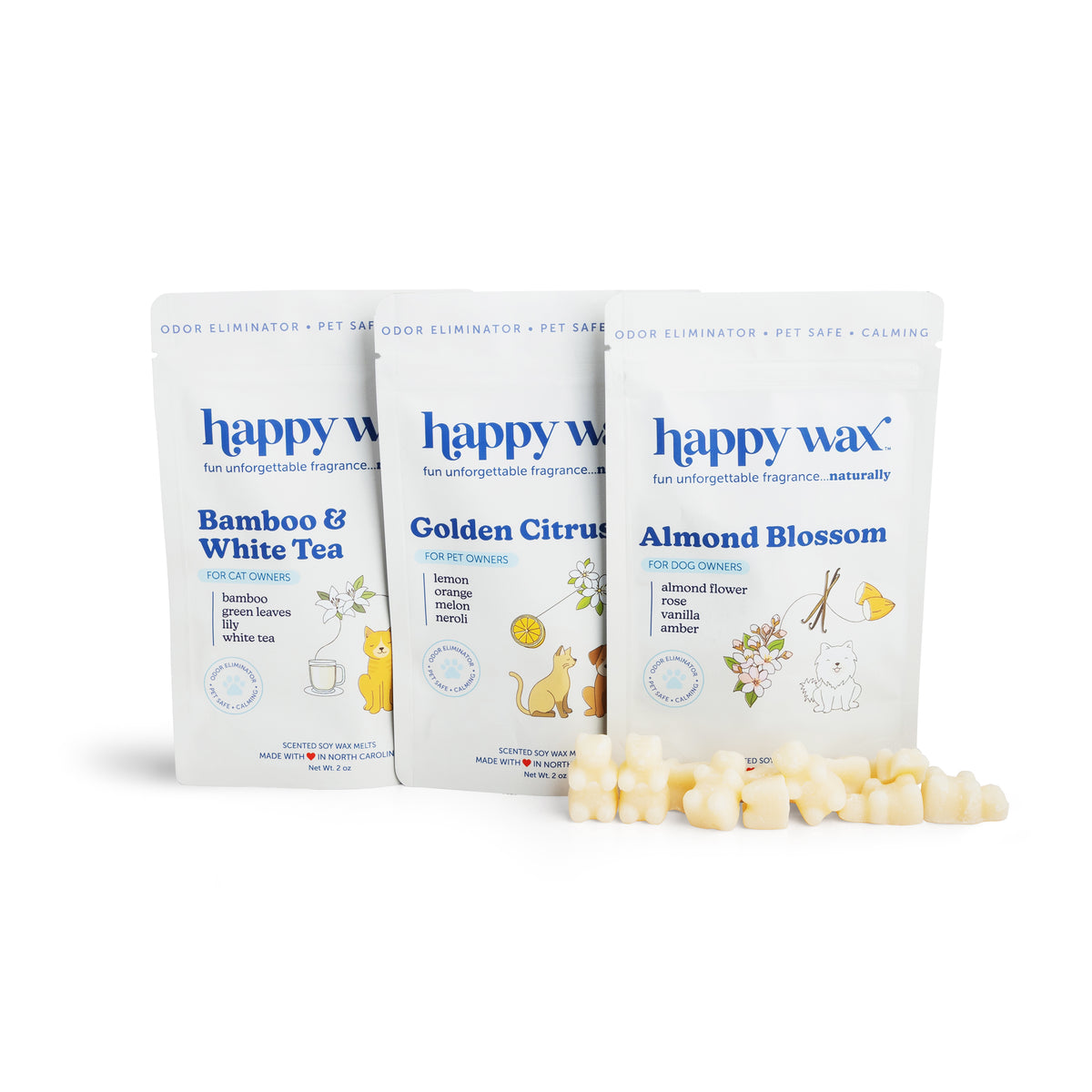 Bright & Clean Pet Collection 3-Pack: Odor Eliminator & Calming