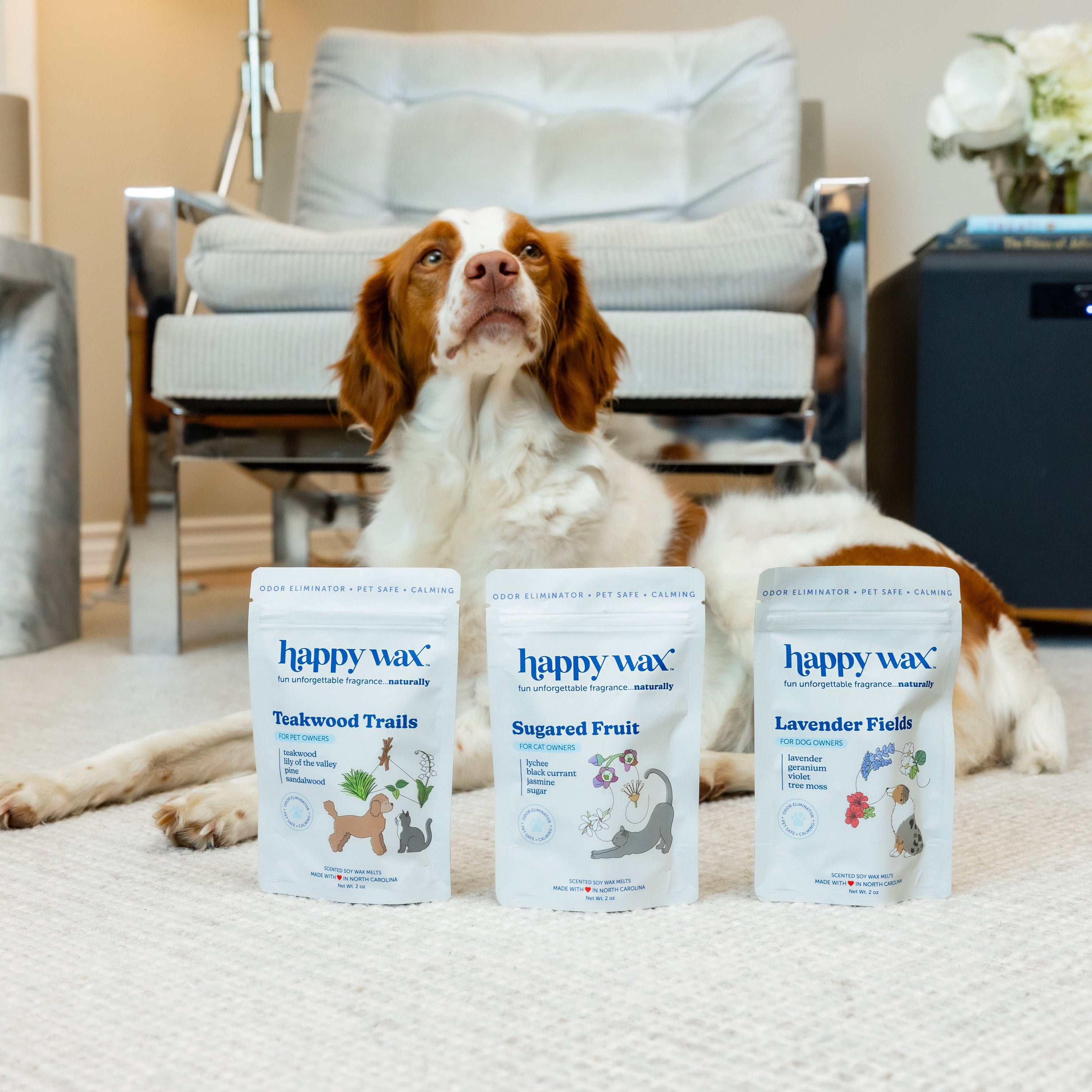 Fresh & Cozy Pet Collection 3-Pack: Odor Eliminator & Calming