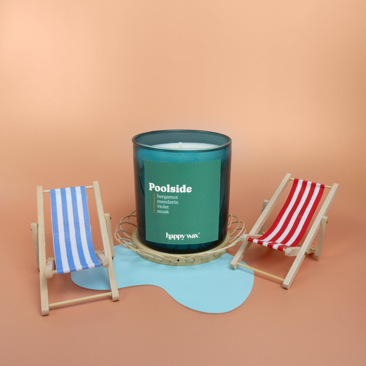 Poolside Single Wick Candle