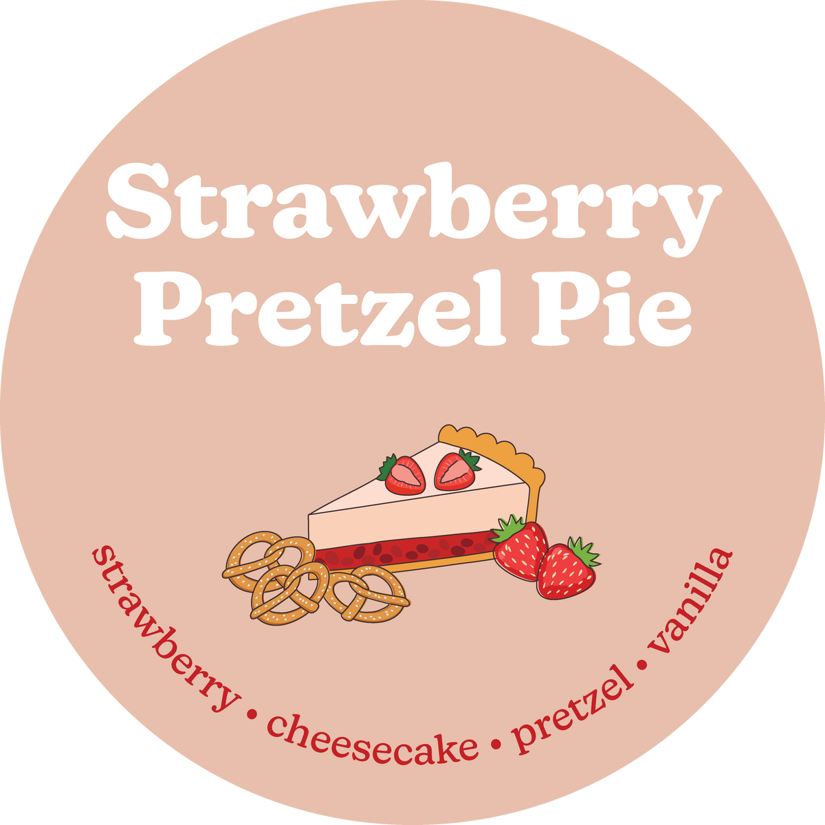 Strawberry Pretzel Pie Wax Melts
