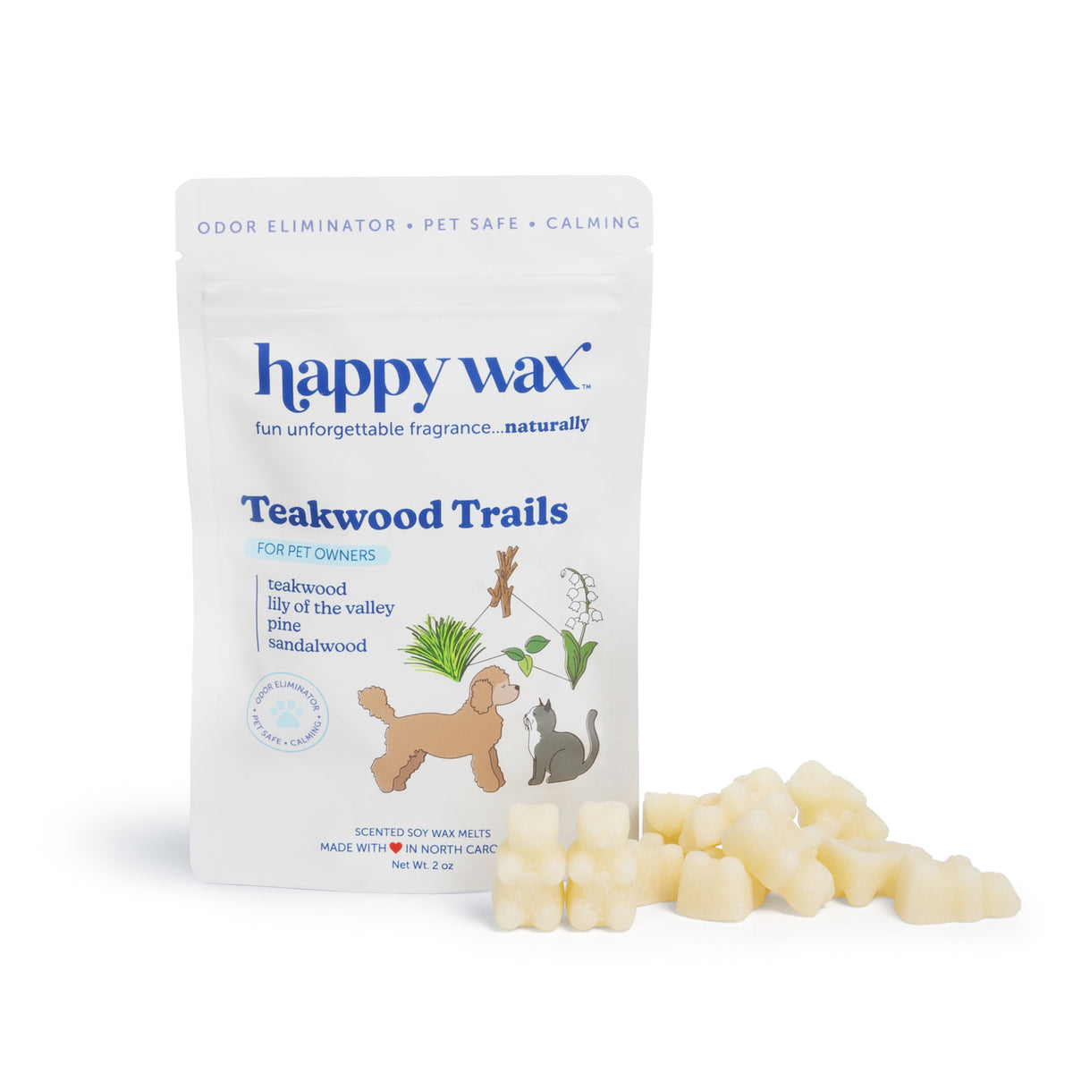 Teakwood Trails Pet Wax Melts for Pet Owners