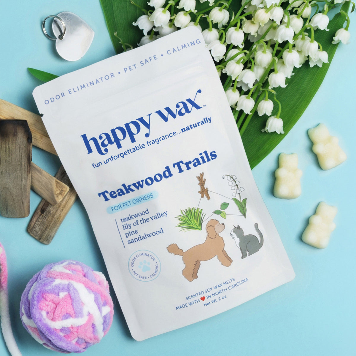 Teakwood Trails Pet Wax Melts for Pet Owners