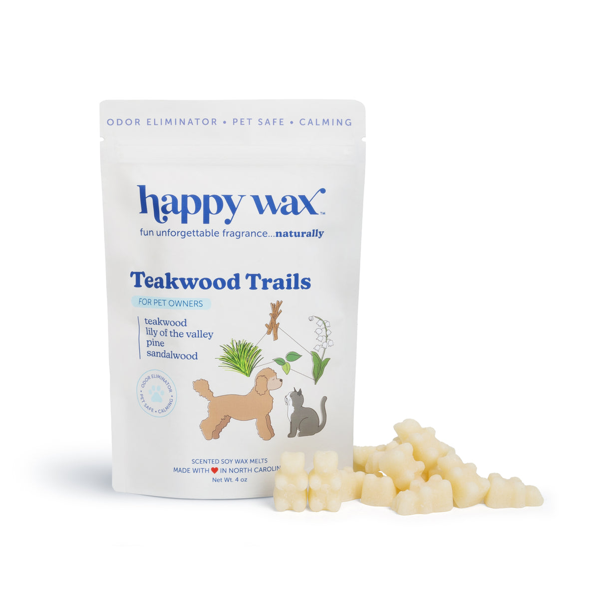 Teakwood Trails Pet Wax Melts for Pet Owners