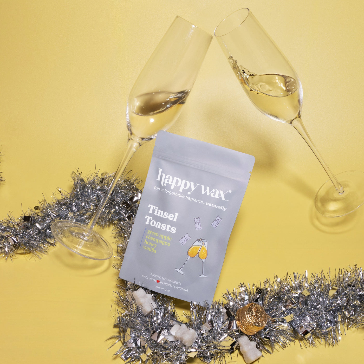 Tinsel Toasts Wax Melts