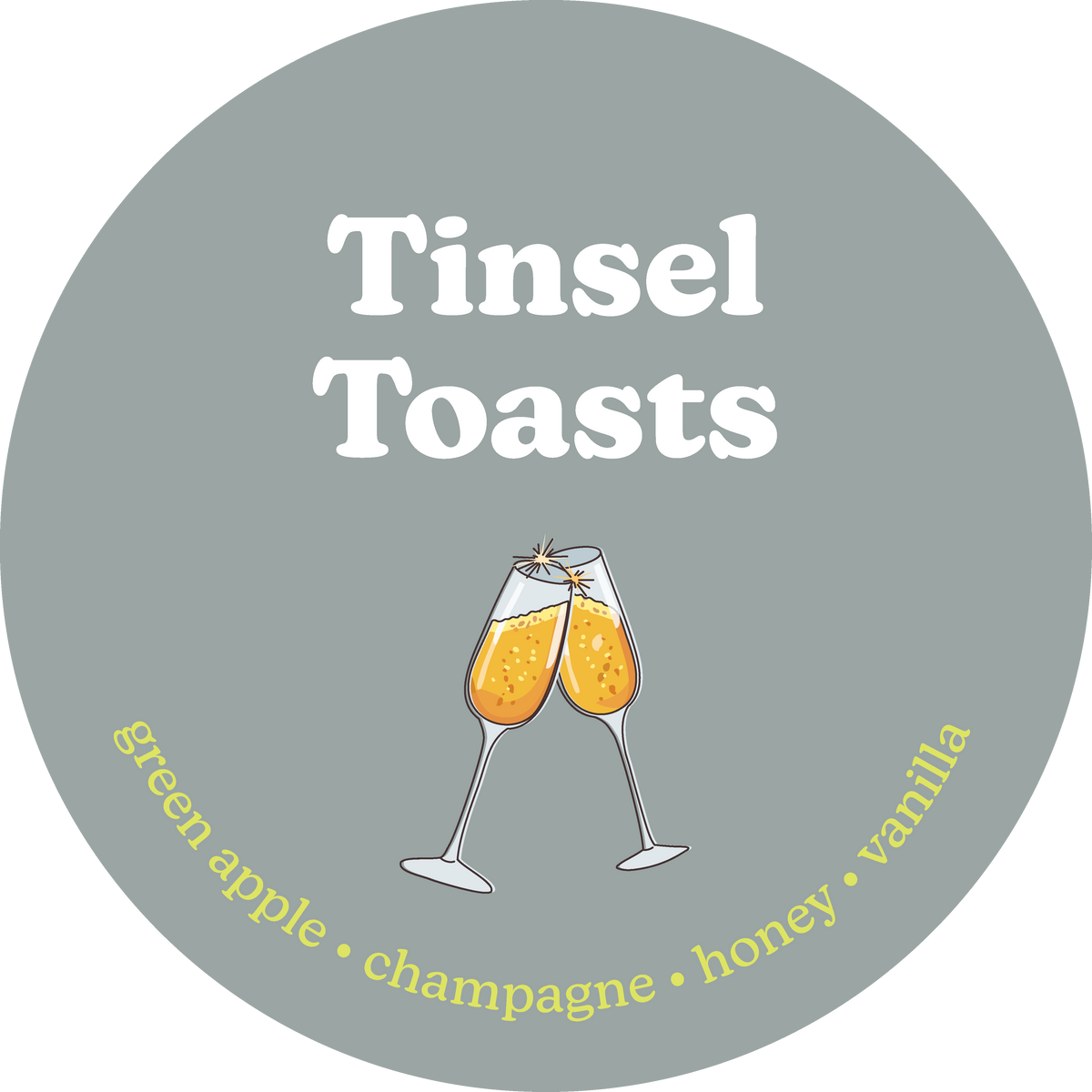 Tinsel Toasts Wax Melts