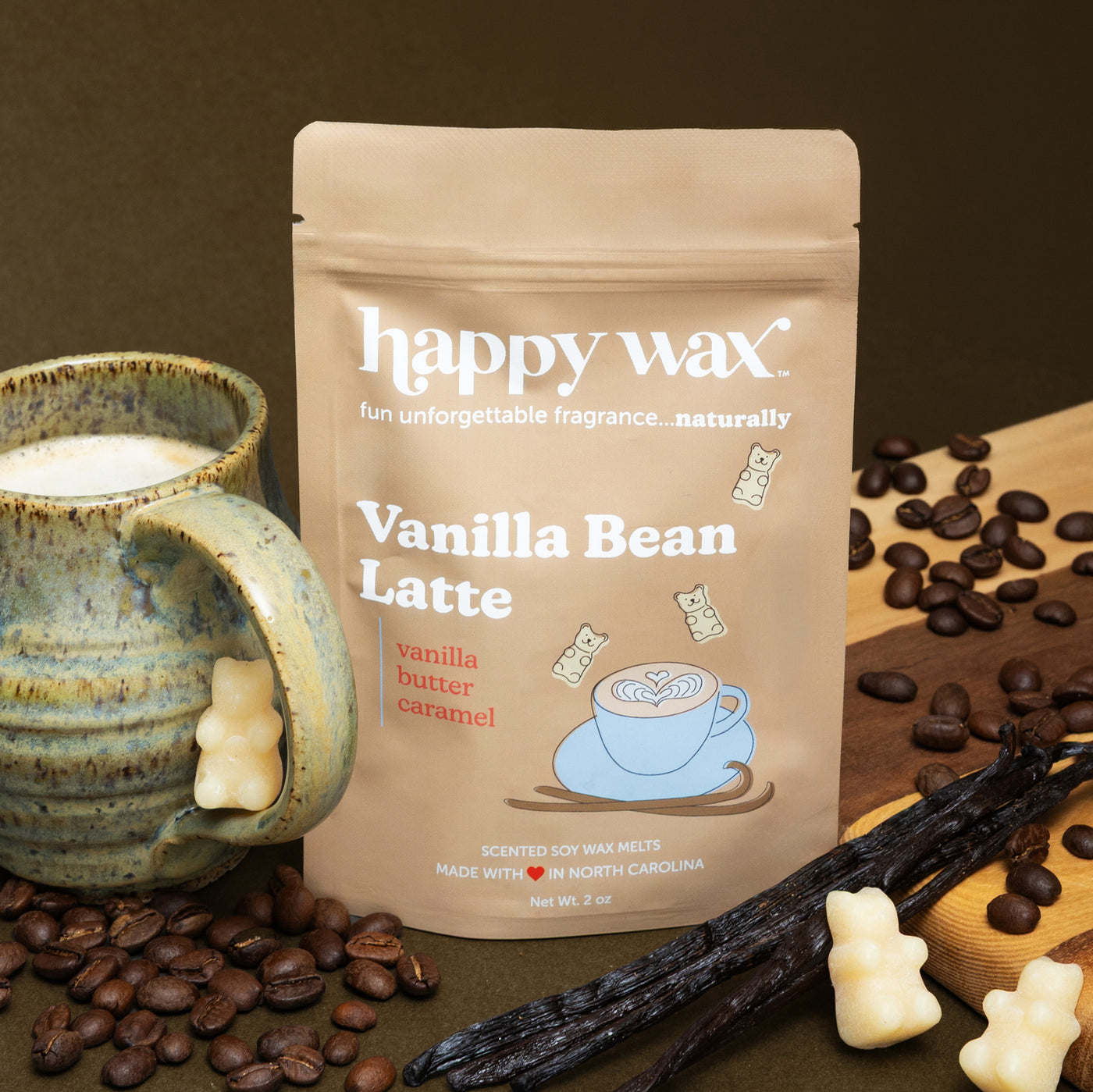 Vanilla Bean Latte Wax Melts