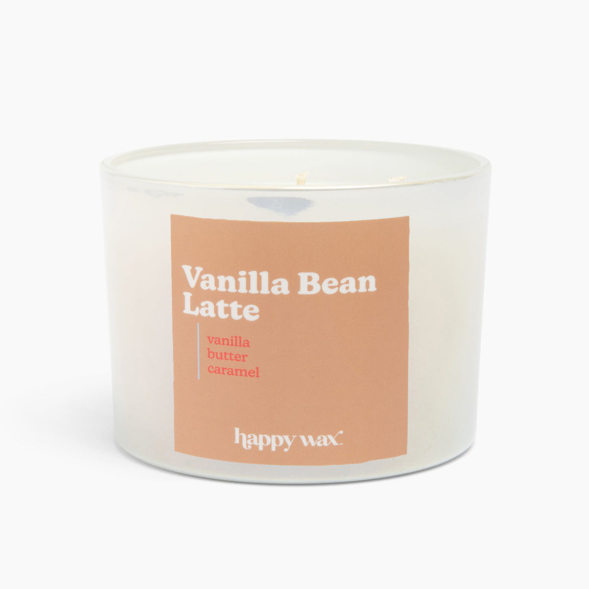 Vanilla Bean Latte Three Wick Candle