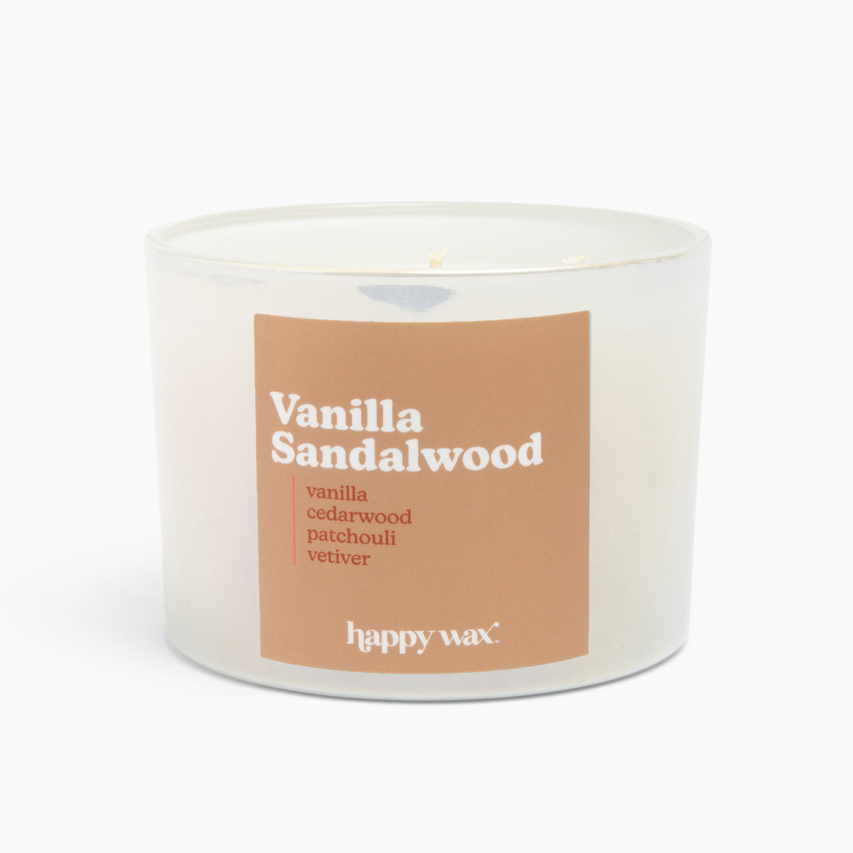 Vanilla Sandalwood Three Wick Candle