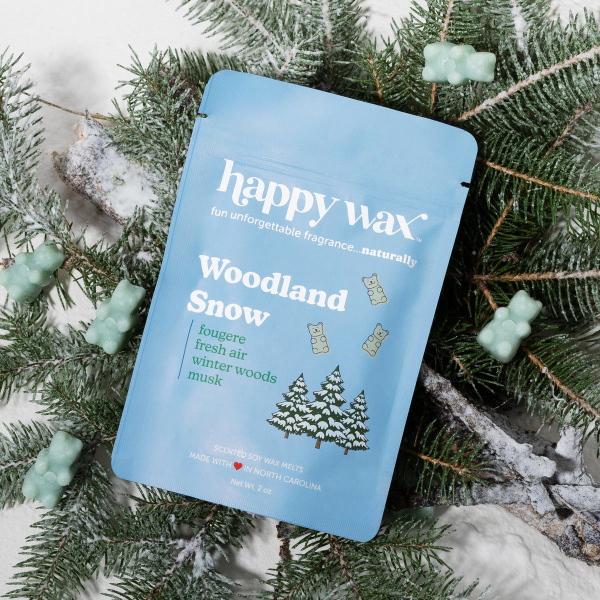 Woodland Snow Wax Melts