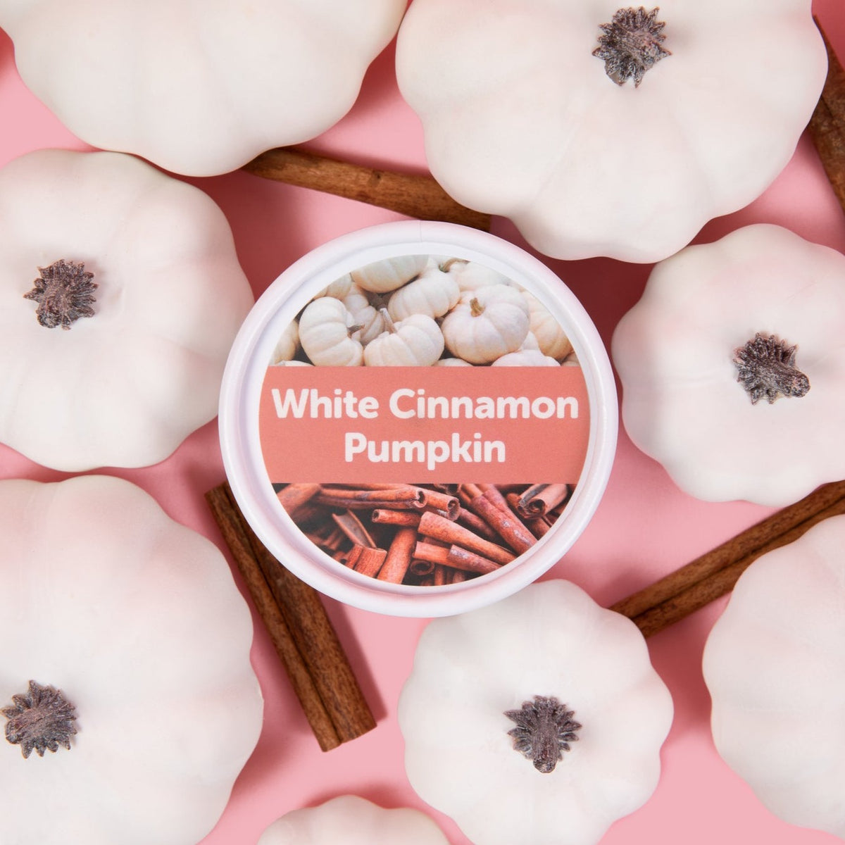 White Cinnamon Pumpkin Wax Melts