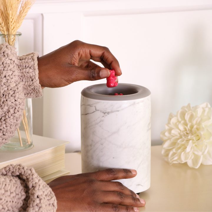 Marble Mod Wax Warmer