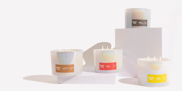 Introducing Happy Wax Candles! Same Great Wax, Brand New Vibe