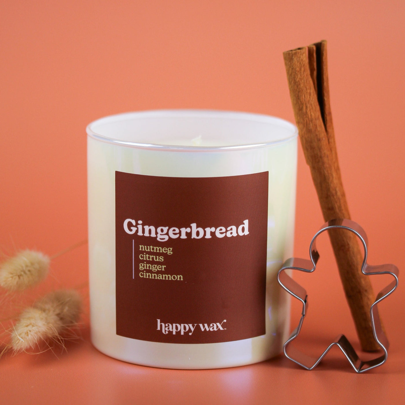 Gingerbread Single Wick Candle