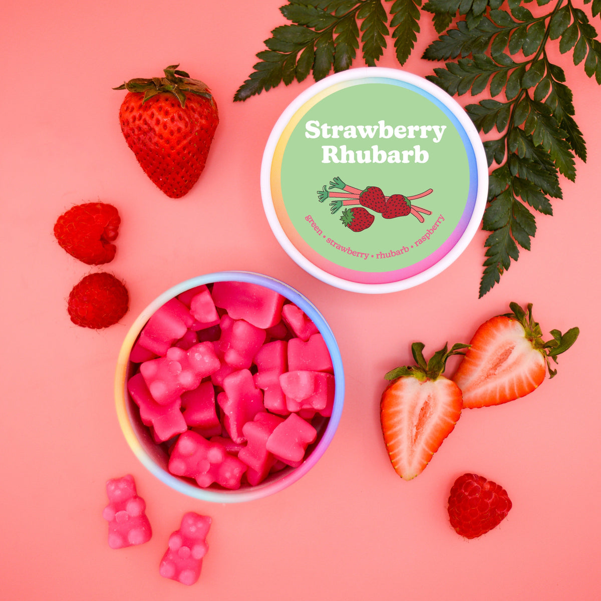 Strawberry Rhubarb Wax Melts