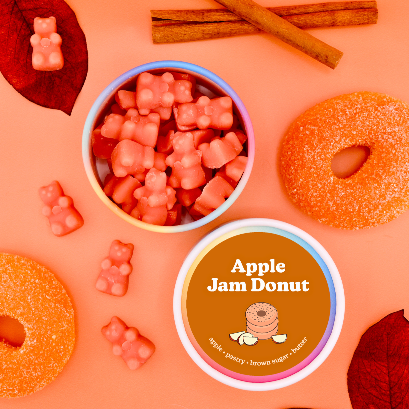 Apple Jam Donut Wax Melts