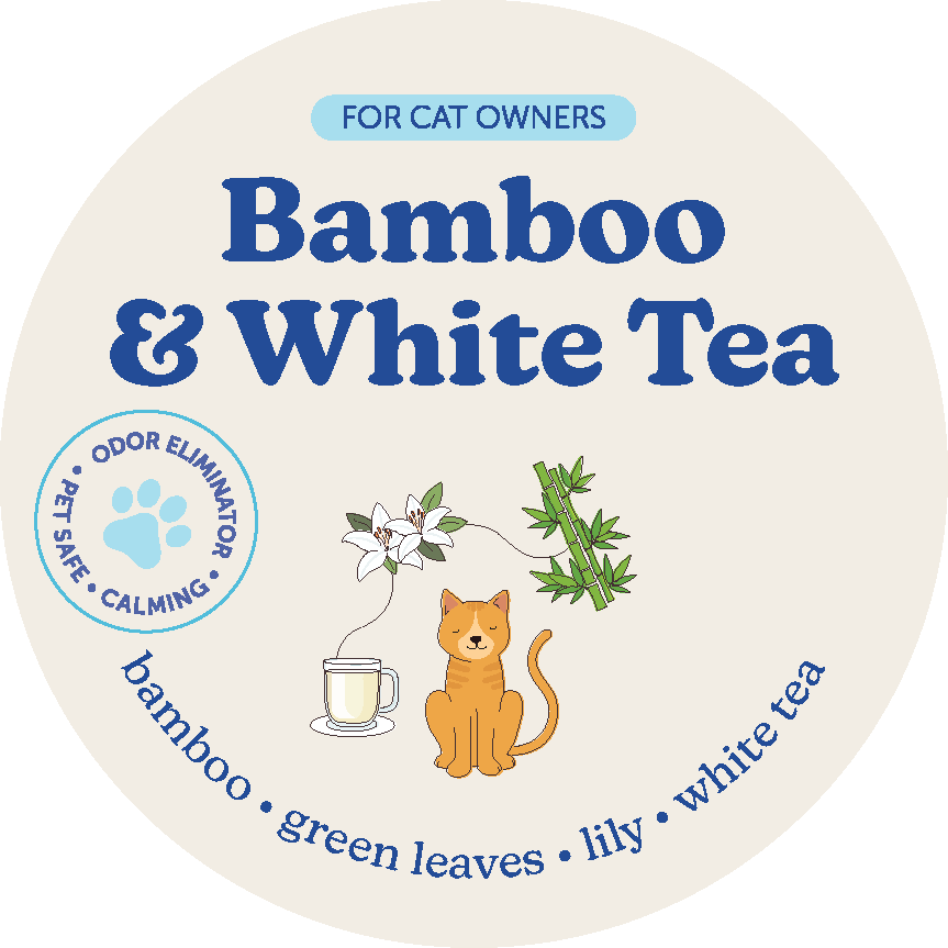 Bamboo & White Tea Pet Wax Melts for Cat Owners