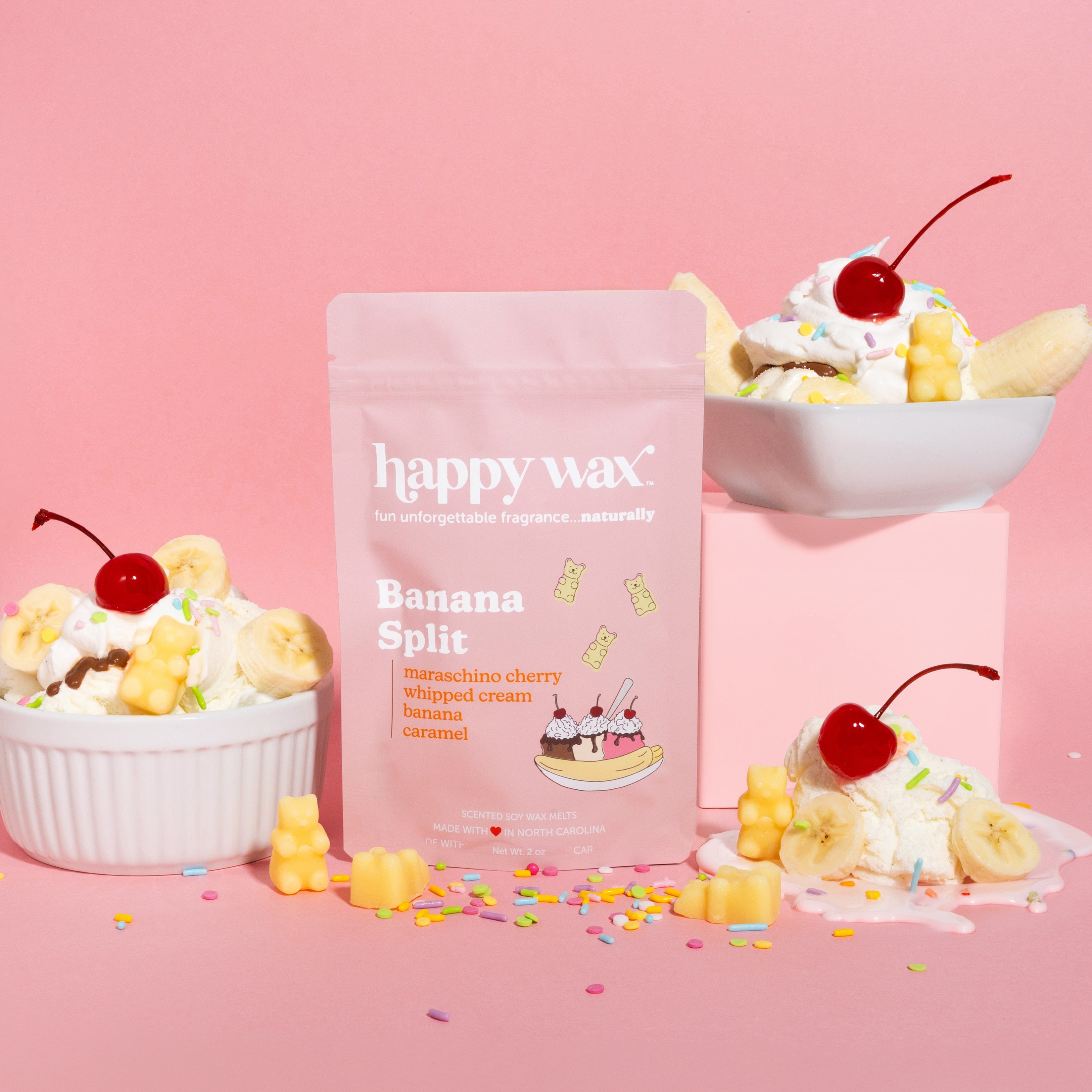 Banana Split Wax Melts - Happy Wax®