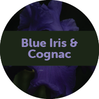 Blue Iris & Cognac 