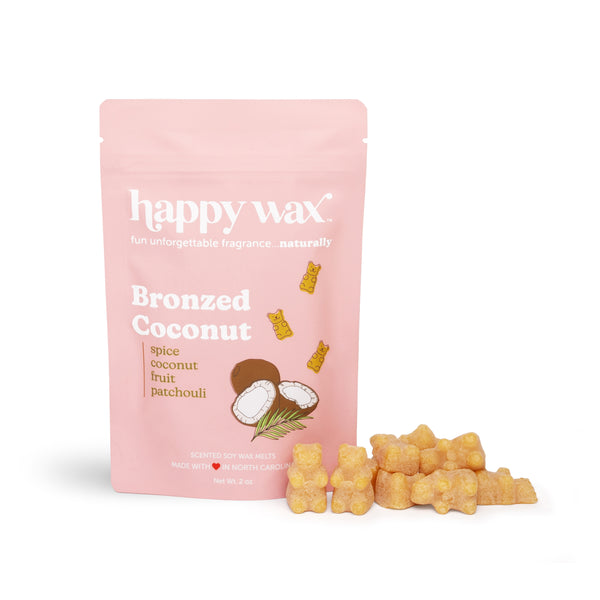 Bronzed Coconut Wax Melts - Happy Wax®