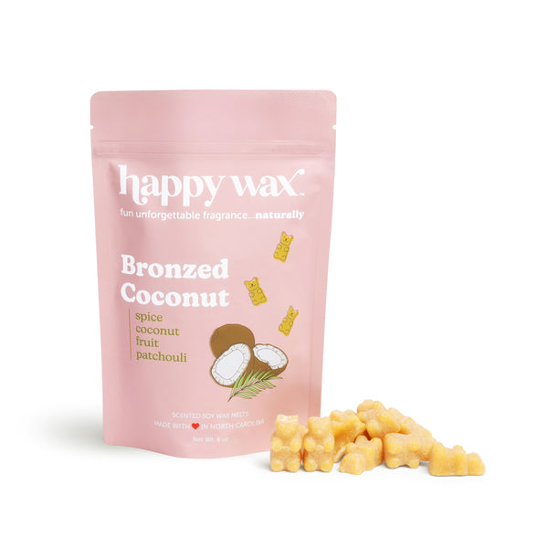 Bronzed Coconut Wax Melts - Happy Wax®