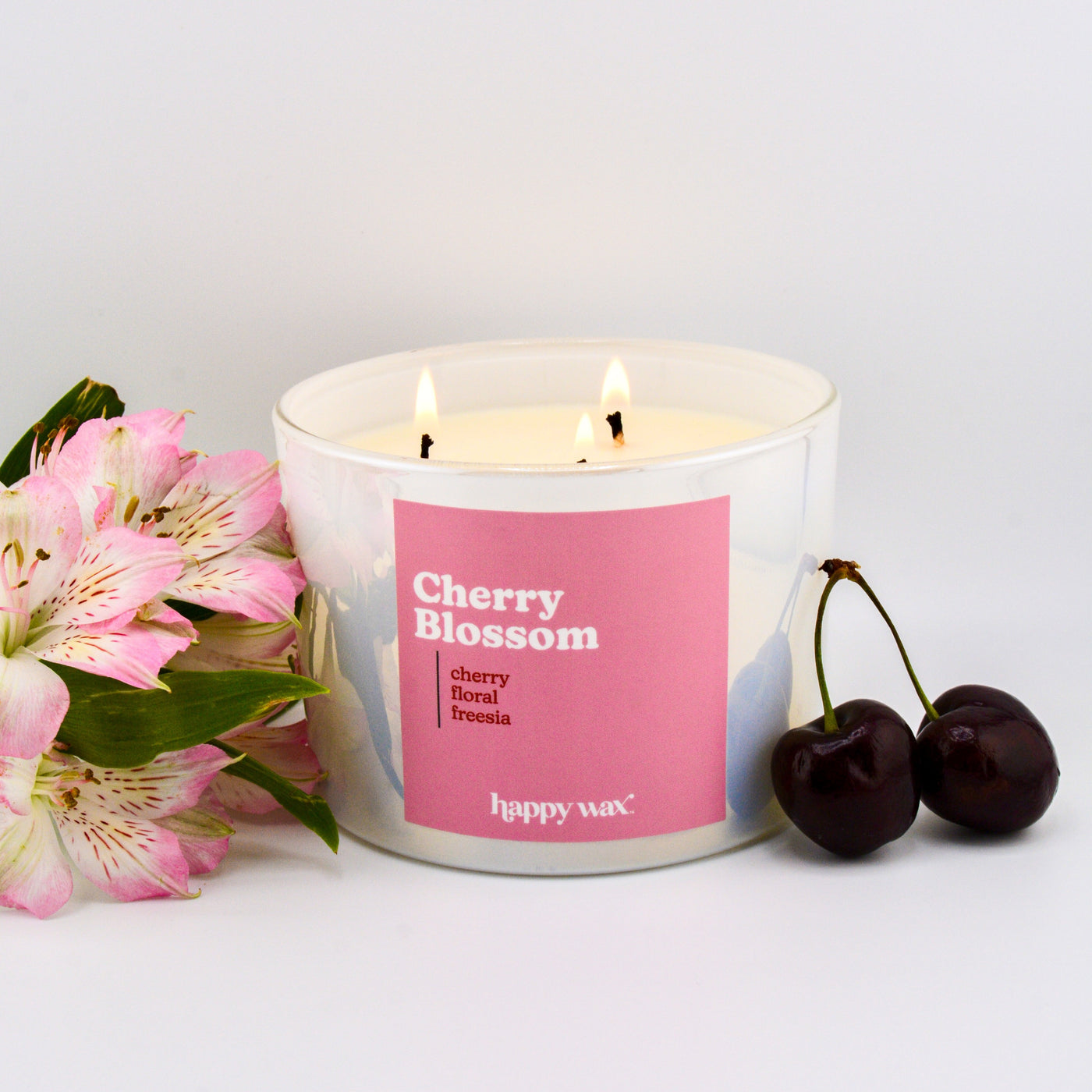 Cherry Blossom Three Wick Candle