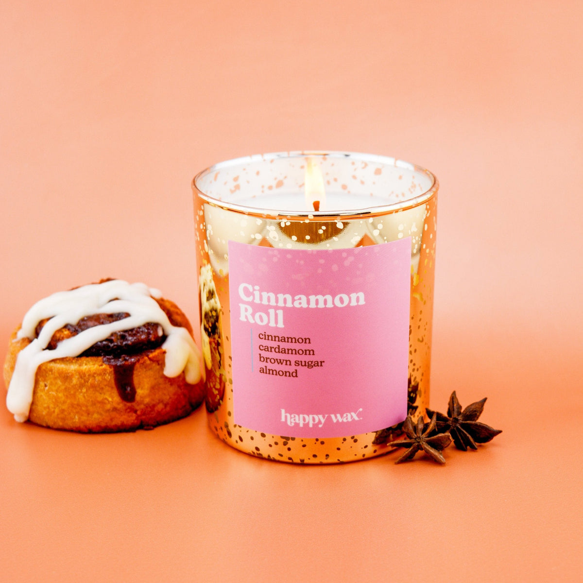 Cinnamon Roll Single Wick Candle