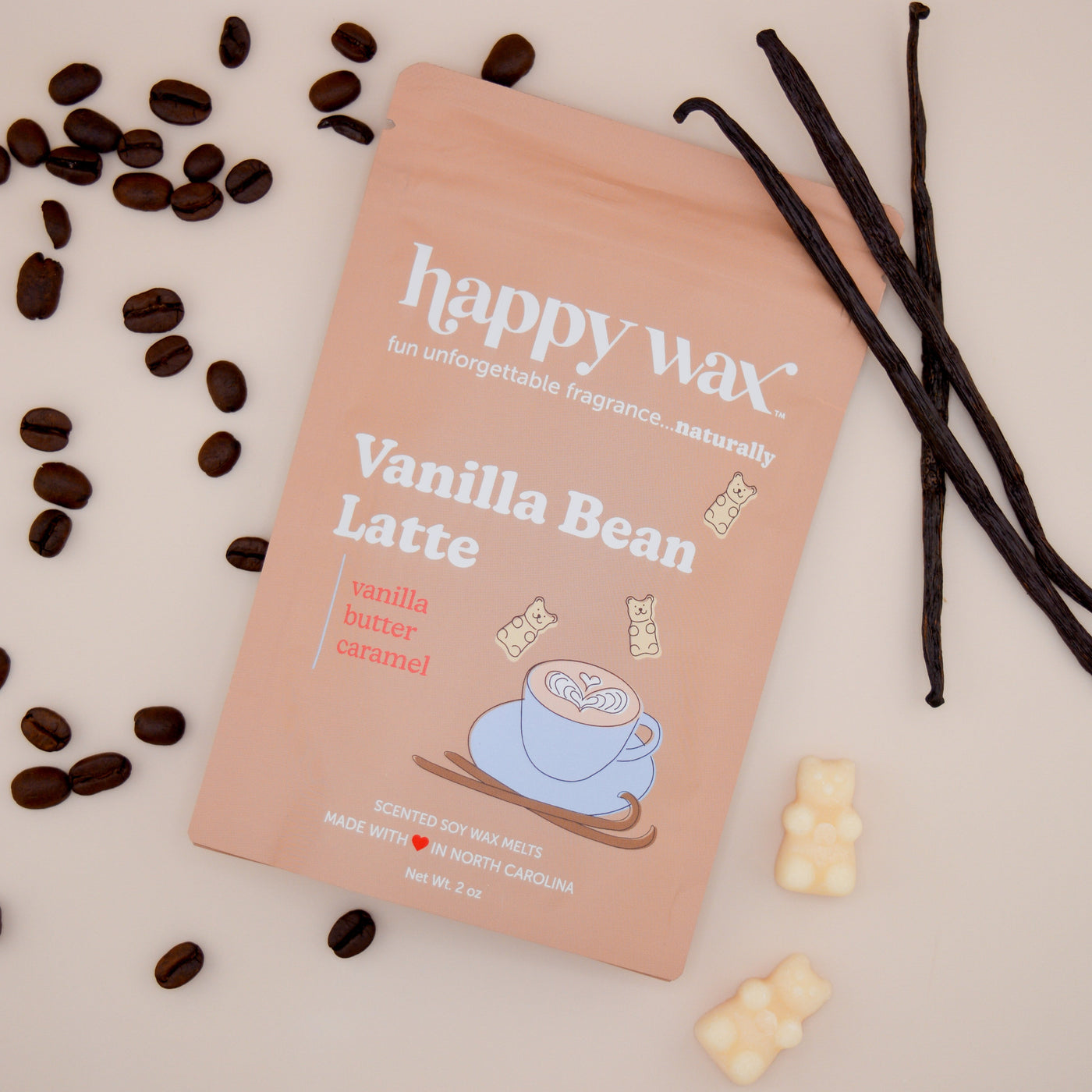 Vanilla Bean Latte Wax Melts