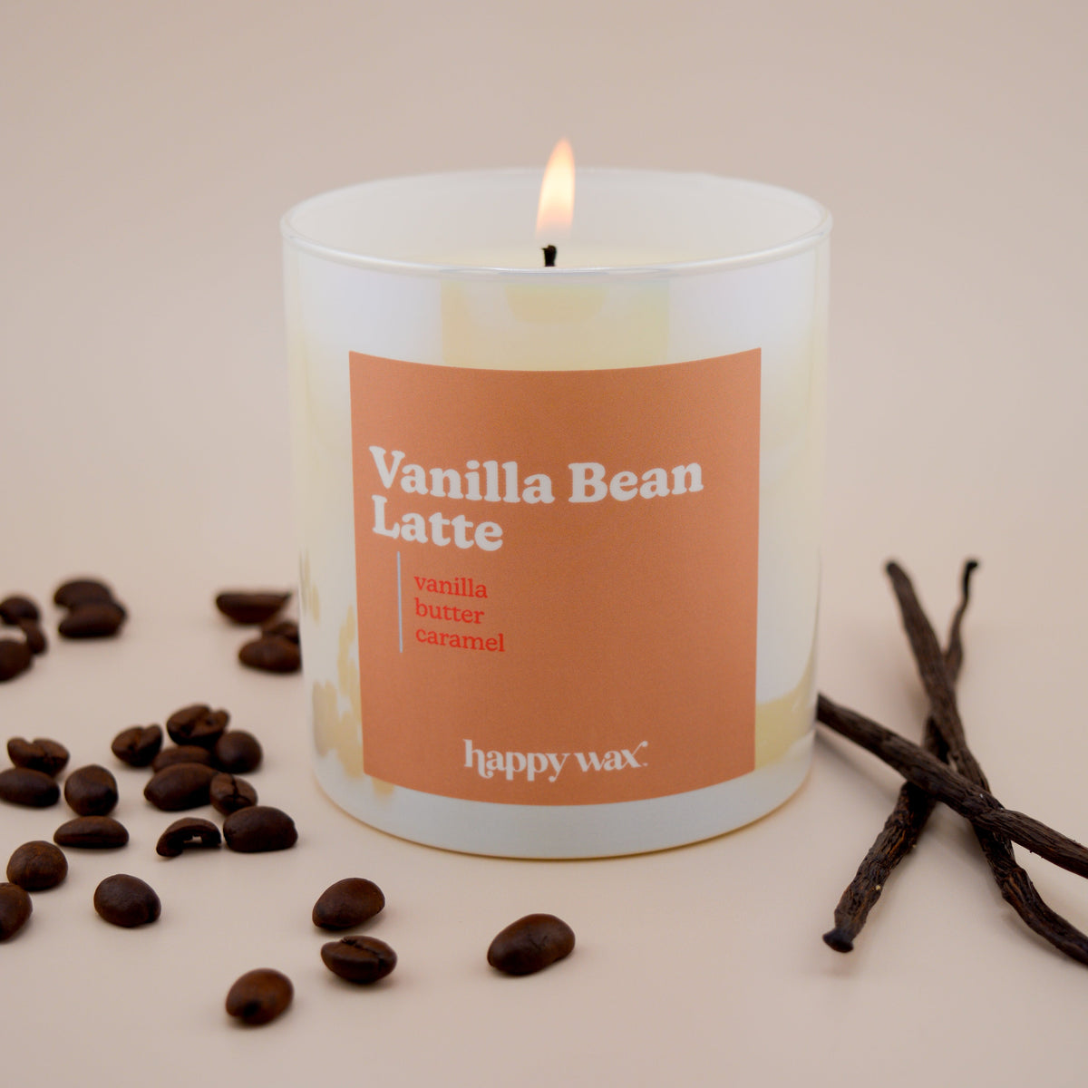 Vanilla Bean Latte Single Wick Candle