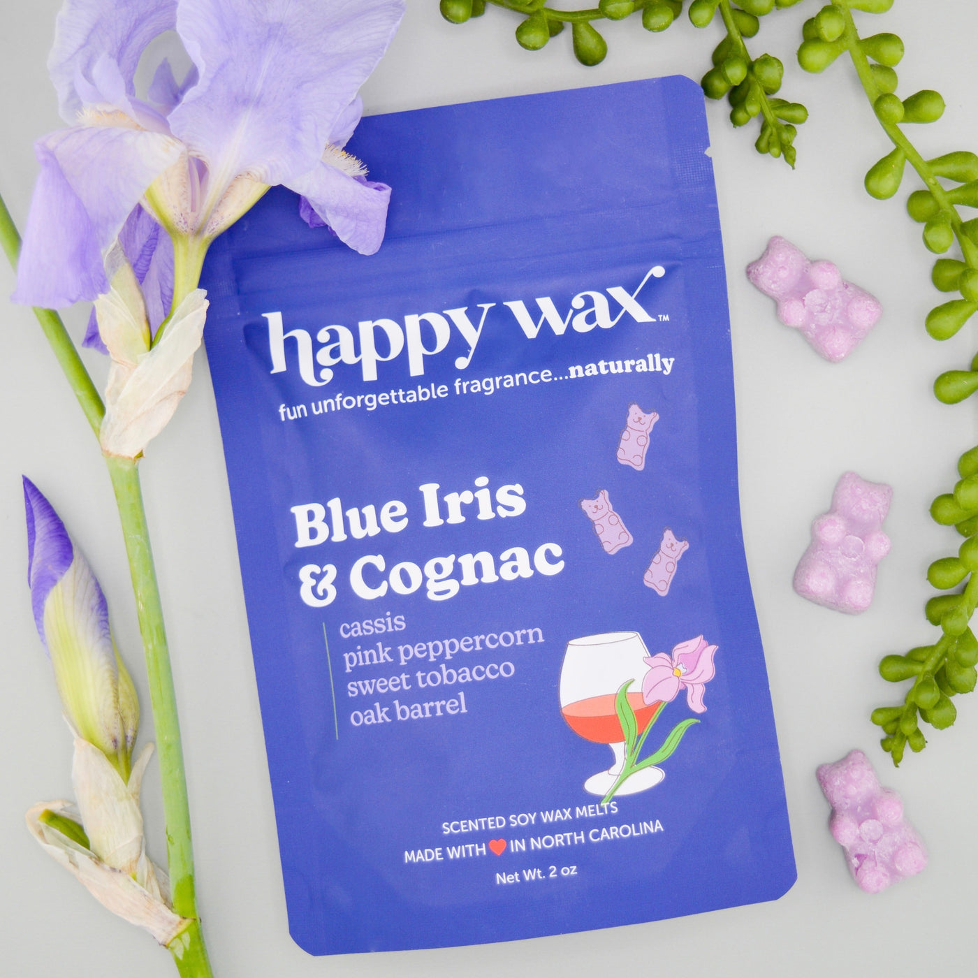 Blue Iris & Cognac Wax Melts