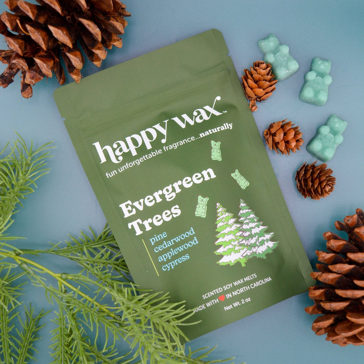 Evergreen Trees Wax Melts