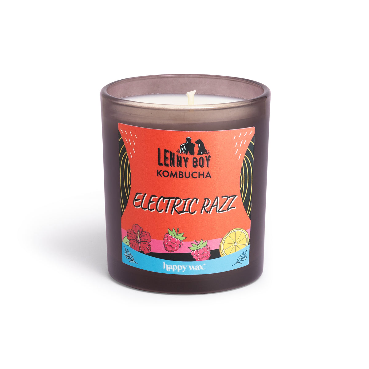 Electric Razz Single Wick Candle