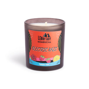 Electric Razz Single Wick Candle