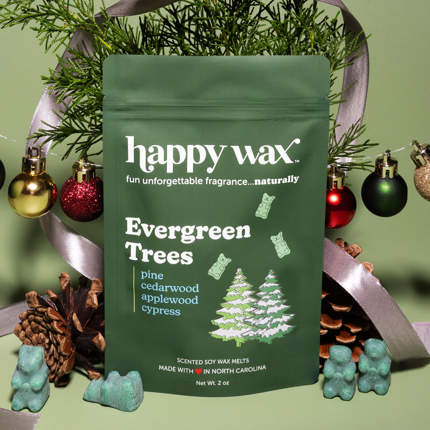 Evergreen Trees Wax Melts